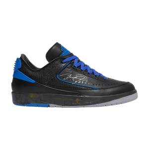 Off-White x Air Jordan 2 Retro Low SP 'Black Varsity Royal'