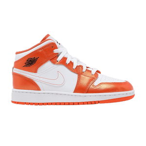 Air Jordan 1 Mid SE GS 'Electro Orange'