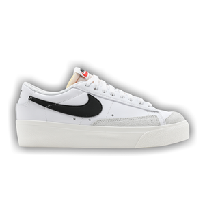 Nike Wmns Blazer Low Platform 'White Black'