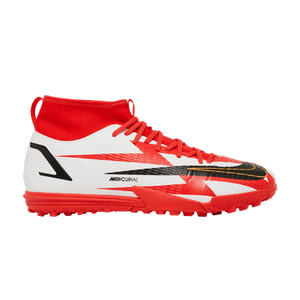 Nike Mercurial Superfly 8 Academy CR7 TF GS 'Chile Red'