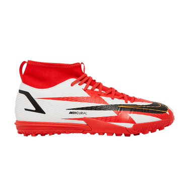 Nike Mercurial Superfly 8 Academy CR7 TF GS 'Chile Red'