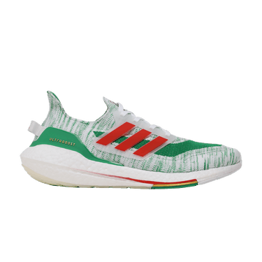 Adidas UltraBoost 21 'White Green'