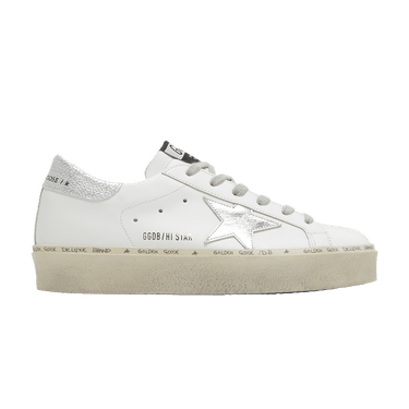 Golden Goose Wmns Hi Star 'White Silver'