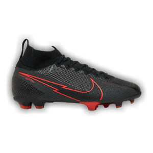Nike Mercurial Superfly 7 Elite FG GS 'Chile Red Pack - Black'