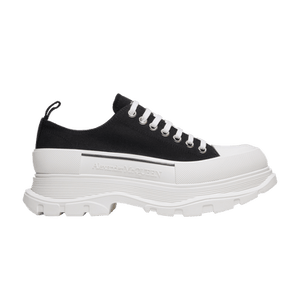 Alexander McQueen Tread Slick Lace Up 'Black White'