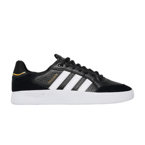 adidas Tyshawn Low 'Black Gold Metallic Leather'