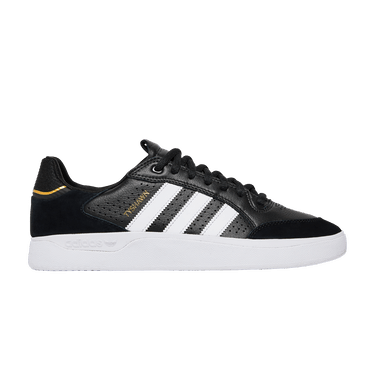 adidas Tyshawn Low 'Black Gold Metallic Leather'