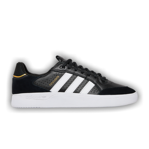 adidas Tyshawn Low 'Black Gold Metallic Leather'