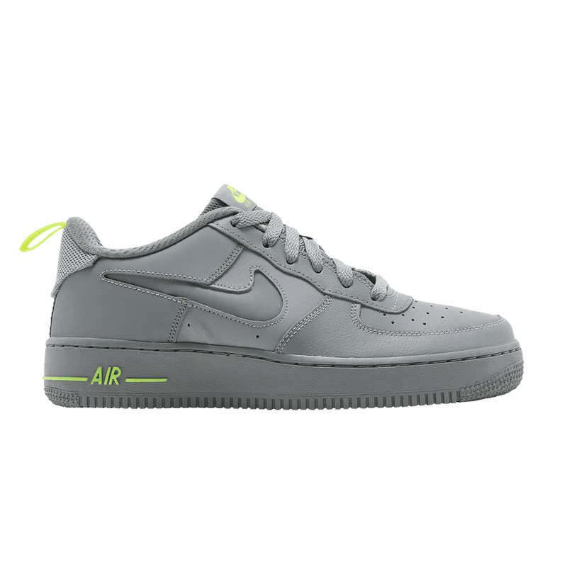 Nike Air Force 1 '07 LV8 GS 'Particle Grey Volt' DD3227 001