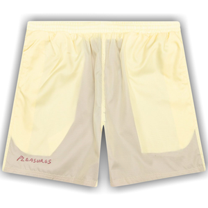 Pleasures VCR Active Shorts 'Cream'