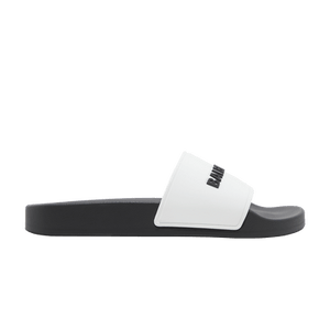 Balenciaga Wmns Pool Slides 'White Black'