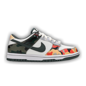 Nike Dunk Low SE GS 'Sail Multi-Camo'