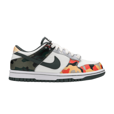 Nike Dunk Low SE GS 'Sail Multi-Camo'