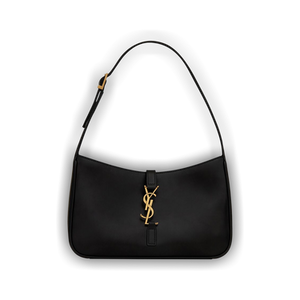 Saint Laurent Le 5 À 7 Hobo Bag In Smooth Leather 'Nero'