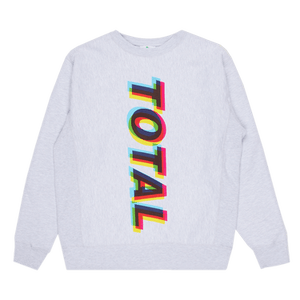 Pleasures Total Premium Crewneck 'Heather Grey'