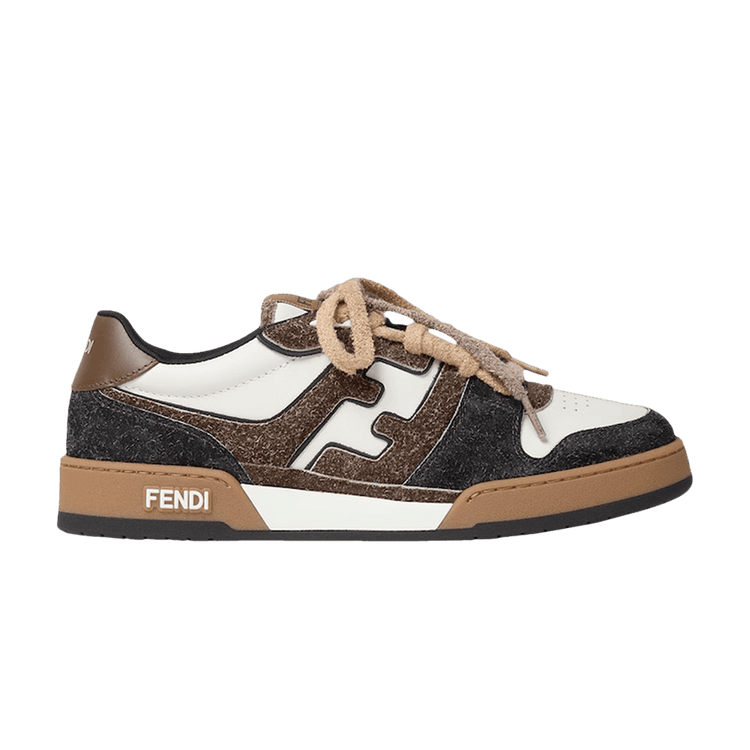 Fendi Match Sneaker 'White Brown' 7E1926 AY1P F1WCO