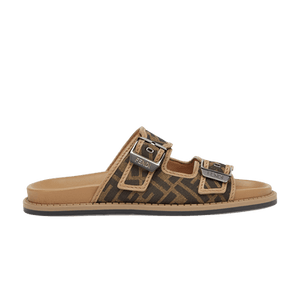 Fendi Feel Sandal 'FF Jacquard - Brown'