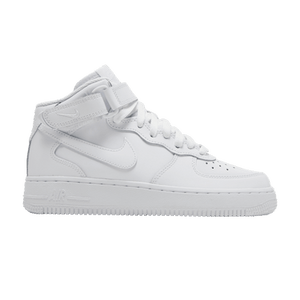 Nike Air Force 1 Mid LE GS 'Triple White'