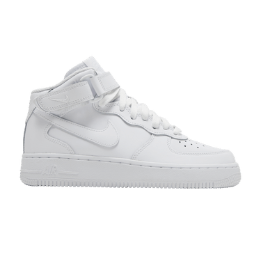 Nike Air Force 1 Mid LE GS 'Triple White'