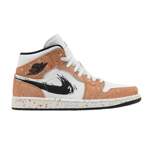 Air Jordan 1 Mid SE 'Brushstroke Paint Splatter'