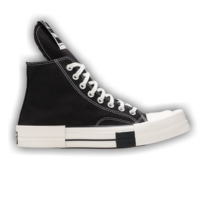 Rick Owens x Converse TURBODRK Chuck 70 High 'Black'