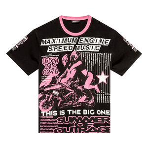 Pleasures Speed Music Heavyweight Shirt 'Black'