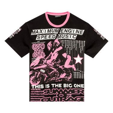 Pleasures Speed Music Heavyweight Shirt 'Black'