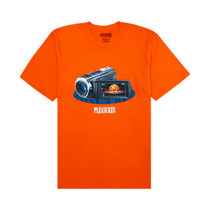 Pleasures Recording T-Shirt 'Orange'