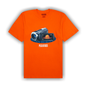 Pleasures Recording T-Shirt 'Orange'