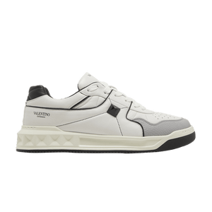 Valentino One Stud Low 'White Black'