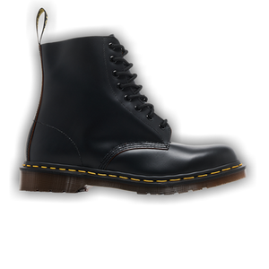 Dr. Martens 1460 Vintage Made In England Lace Up Boot 'Black Quilon'