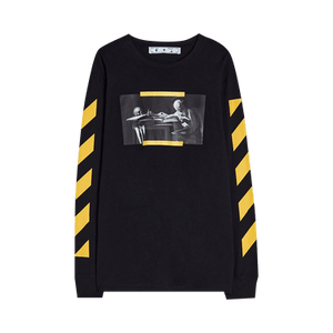 Off-White Caravaggio Painting Long-Sleeve Tee 'Black'