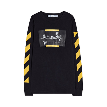 Off-White Caravaggio Painting Long-Sleeve Tee 'Black'