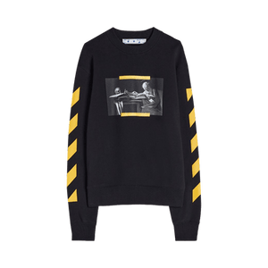 Off-White Caravaggio Painting Slim Crewneck 'Black/Multicolor'