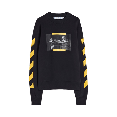 Off-White Caravaggio Painting Slim Crewneck 'Black/Multicolor'