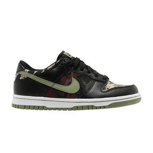 Nike Dunk Low SE GS 'Black Multi-Camo'