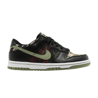 Nike Dunk Low SE GS 'Black Multi-Camo'