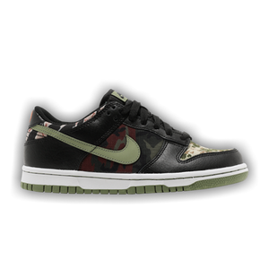 Nike Dunk Low SE GS 'Black Multi-Camo'