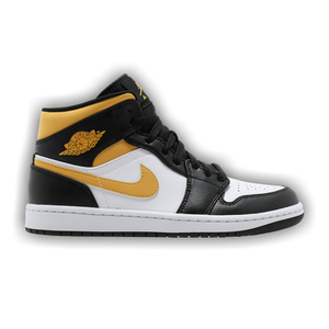 Air Jordan 1 Mid 'Black University Gold'