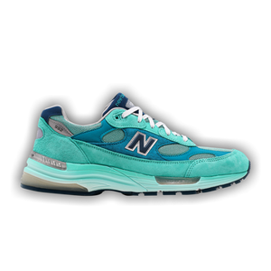 New Balance 992 Made in USA 'Blue Silver Metallic'