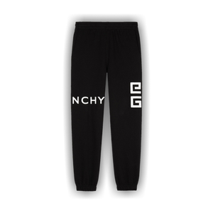 Givenchy Slim Fit Embroidered Trousers 'Black'