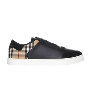 Balmain Burberry Check Sneaker 'Black Beige'