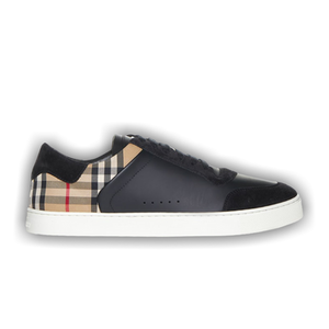Balmain Burberry Check Sneaker 'Black Beige'