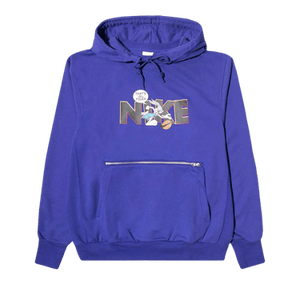 Nike Dri-FIT Standard Issue x Space Jam: A New Legacy Men's Basketball Pullover Hoodie 'Light Concord'
