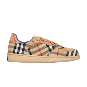 Balmain Burberry Check Terrace Sneaker 'Sand'