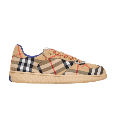 Balmain Burberry Check Terrace Sneaker 'Sand'
