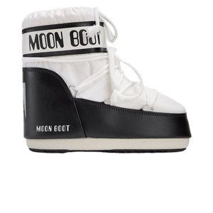 Moon Boot Icon Nylon Low Boot 'White Black'
