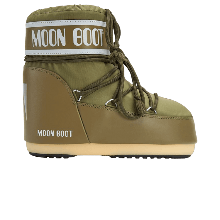 Moon Boot Icon Low Nylon Boot 'Khaki' 80D1409340 M006