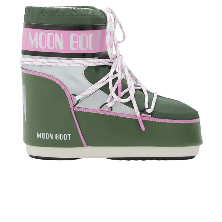 Moon Boot Icon Low Space Racing Boot 'Forest Green' 80D1409650 GH01