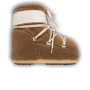 Moon Boot Icon Fleece Low Boot 'Camel'
